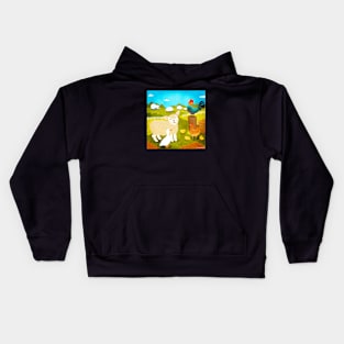 Farm Animals Kids Hoodie